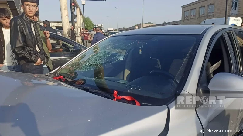 Sumqayıtda ağır yol-nəqliyyat hadisəsi baş verib, xəsarət alanlar var