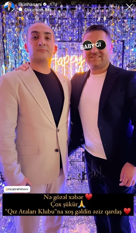 Nicat 7 il sonra ata oldu - FOTO