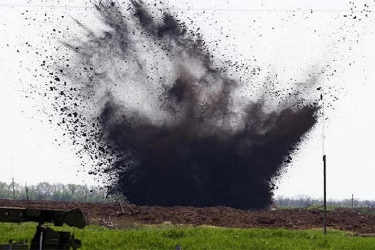 Cəbrayılda yük maşını tank əleyhinə MİNAYA DÜŞDÜ