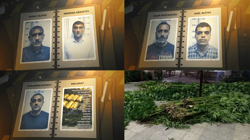 Bandotdel əməliyyat keçirdi: Saxlanılanlar var