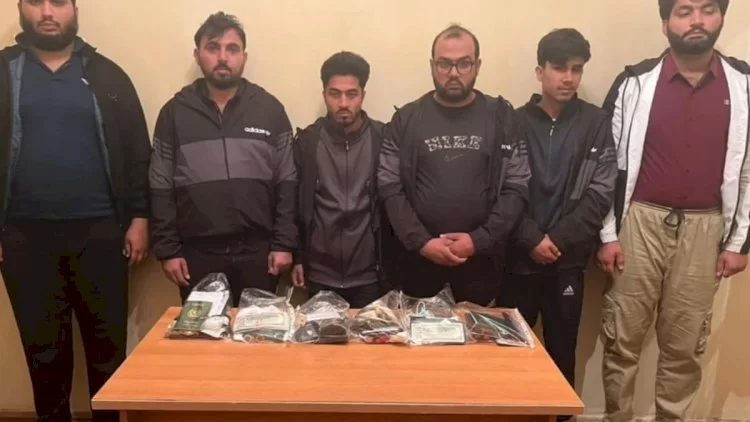 Dövlət sərhəddini pozan 22 nəfər saxlanıldı