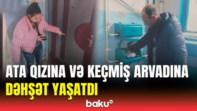 Bakıda DƏHŞƏT: Anasını ölümdən xilas etdi - Detallar