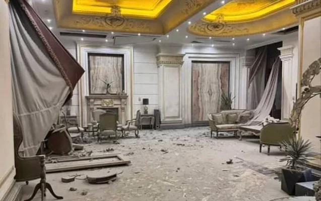 Hücumda özləri həlak oldu, evləri bu hala düşdü - Video - Fotolar