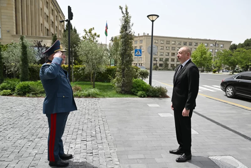 İlham Əliyev Dövlət Gömrük Komitəsinin yeni inzibati binasının açılışında iştirak edi