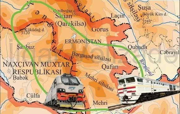 Zəngəzur dəhlizindən keçən qatara biletlər satışda