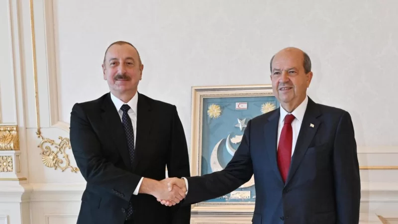 Ersin Tatar İlham Əliyevi təbrik etdi