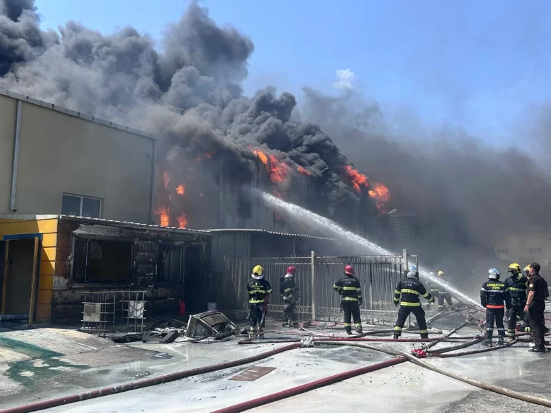 Abşeronda yanğın başlayıb