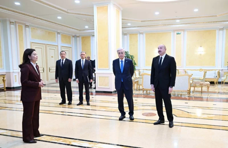 Astanada “Orta dəhlizin inkişafı” birgə layihəsi təqdim olunub - Fotolar