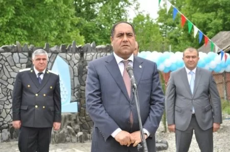 Həbsdə olan icra başçısının GÖRÜNTÜLƏRİ