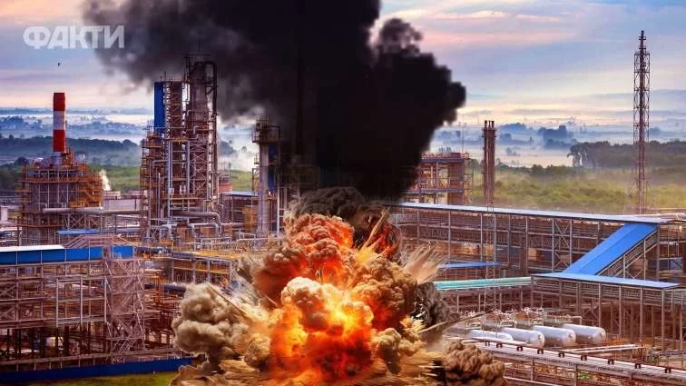 Ukrayna ordusu Rusiyanın neft emalı zavodunu vurdu - Video