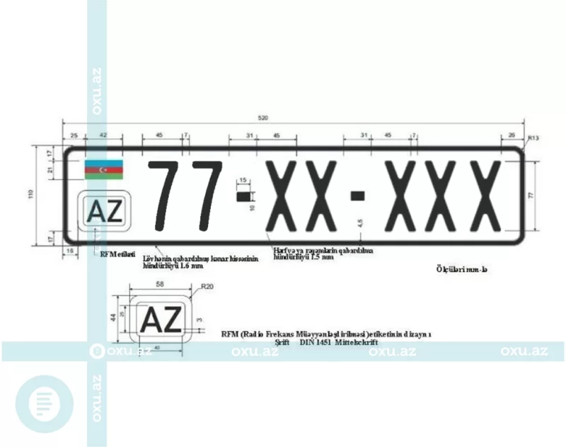 Bu avtomobil nömrələri ləğv olundu - Rəsmi