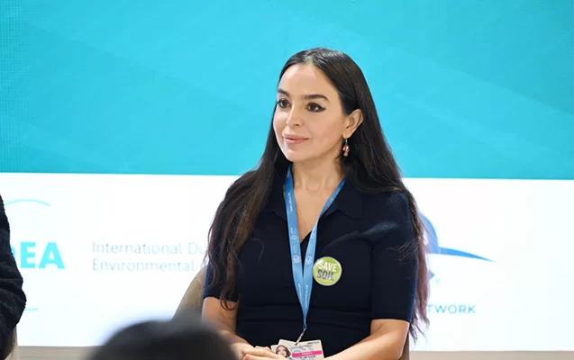 Leyla Əliyeva Londonda iqlim dialoqunda iştirak edib - FOTOLAR