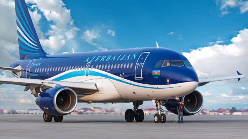 Təcili eniş edən AZAL təyyarəsinin GÖRÜNTÜLƏRİ