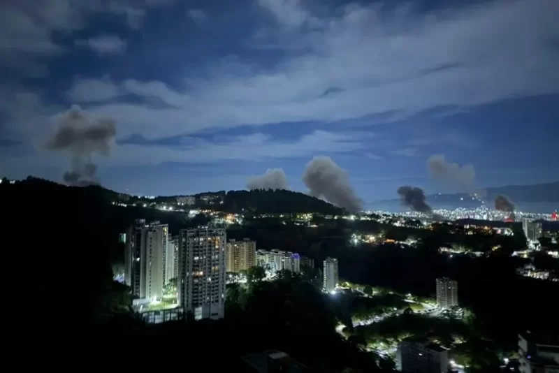 Venesuelada partlayışlar dayandı